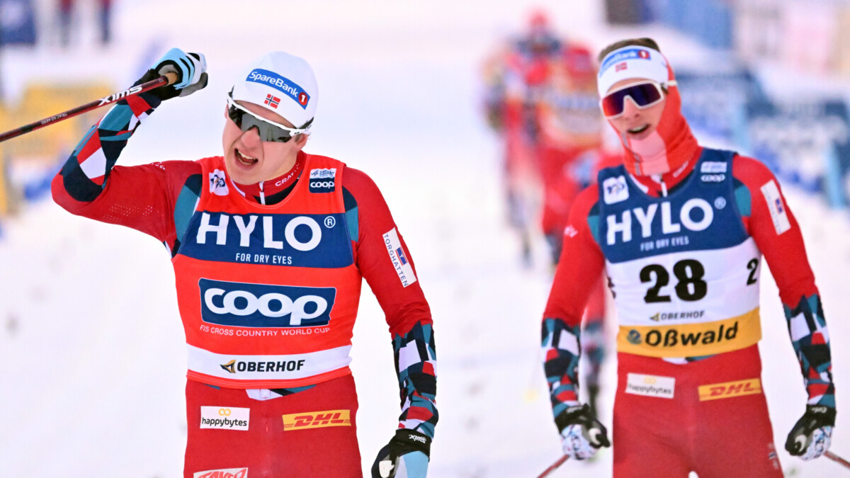Норвежские лыжники заняли весь пьедестал в спринте на этапе Кубка мира в Оберхофе