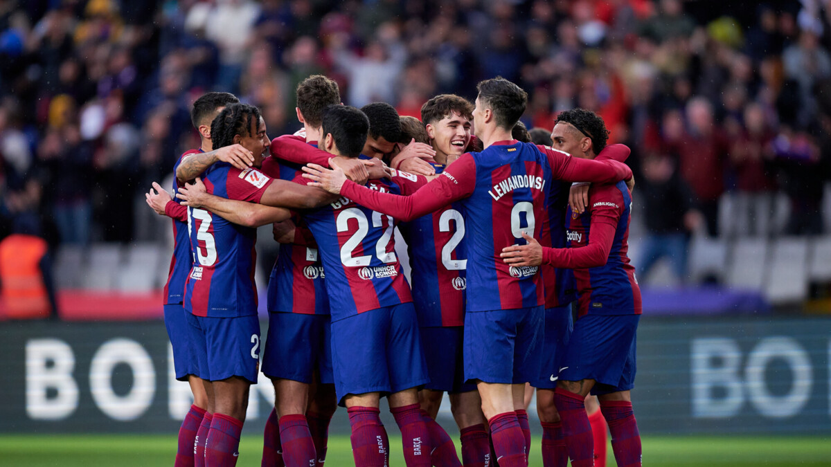 «Барселона» разгромила «Хетафе» в домашнем матче чемпионата Испании