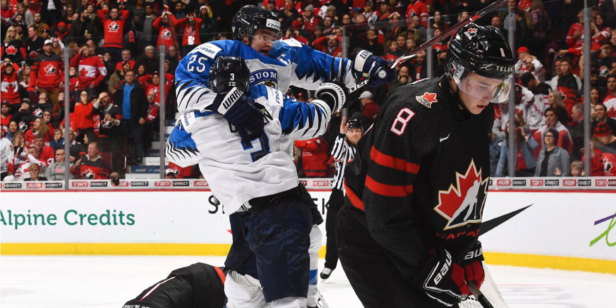 Сборная Канады проиграла Финляндии в четвертьфинале МЧМ