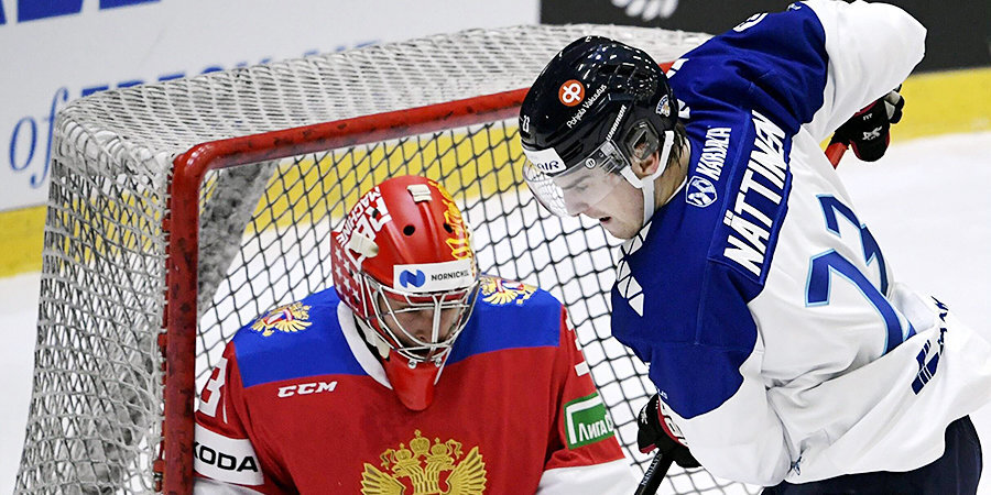 Сборная России «всухую» проиграла Финляндии в стартовом матче шведского этапа Евротура