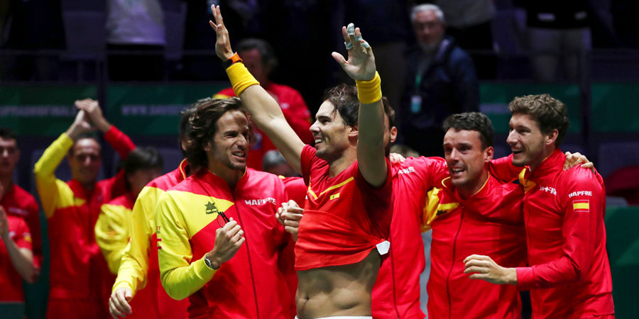 Испания в шестой раз выиграла Кубок Дэвиса. Все решилось в матче Надаля и Шаповалова
