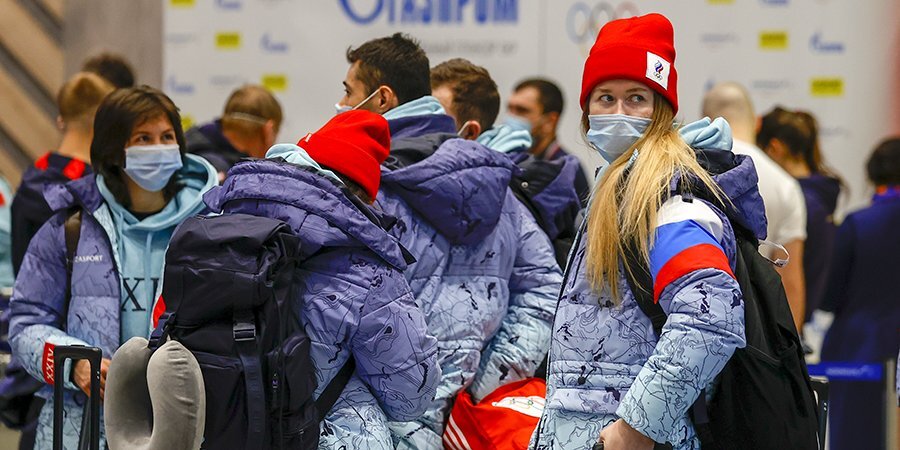 Олимпийский чартер с двухчасовой задержкой вылетел из Москвы в Пекин