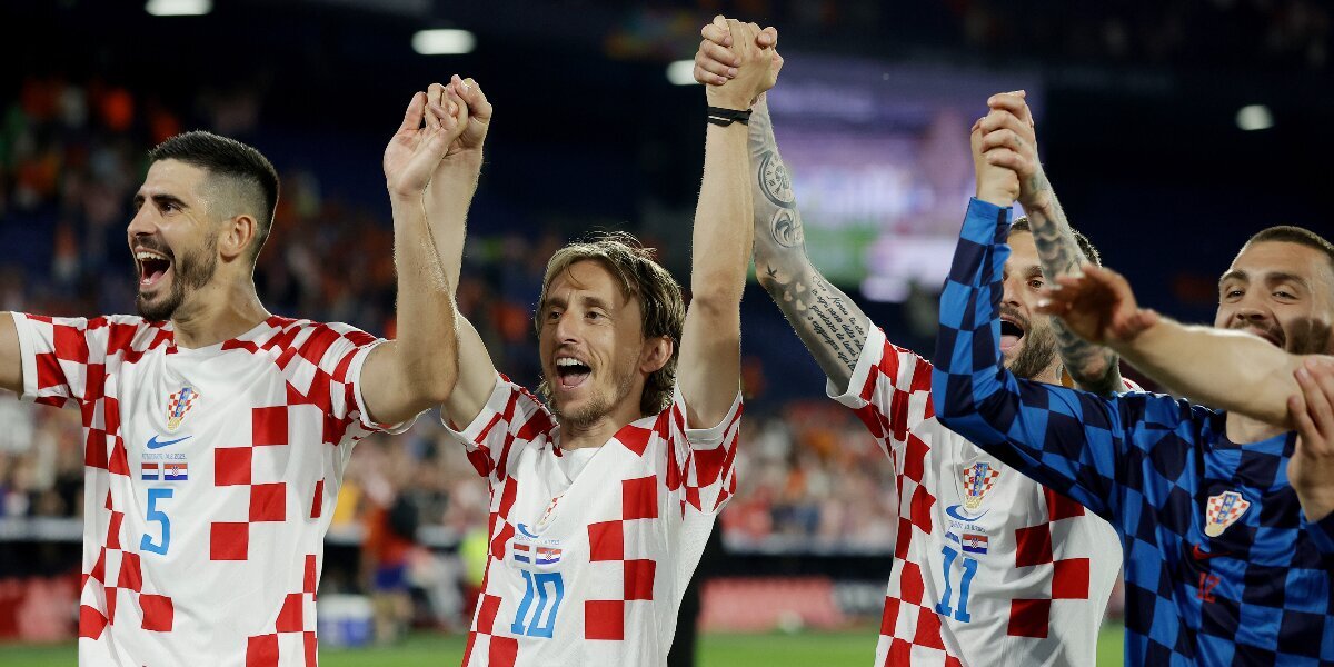 Сборная Хорватии победила Нидерланды и вышла в финал Лиги наций