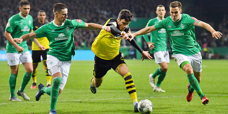 Полузащитник «Боруссии» стал самым молодым автором гола в истории Кубка Германии