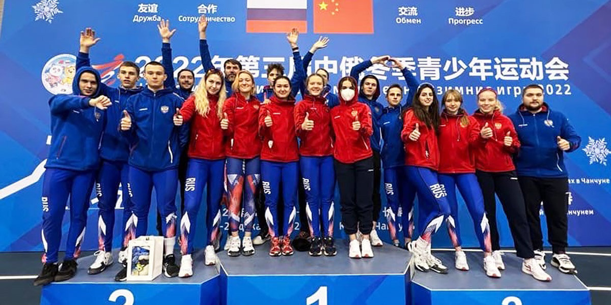 Сборная России по конькобежному спорту выиграла общий зачет на Российско-китайских играх, завоевав в сумме 25 медалей
