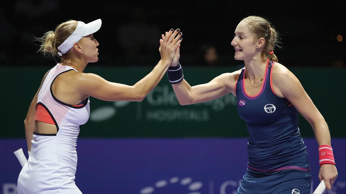 Макарова и Веснина впервые в карьере возглавят рейтинг WTA в парном разряде