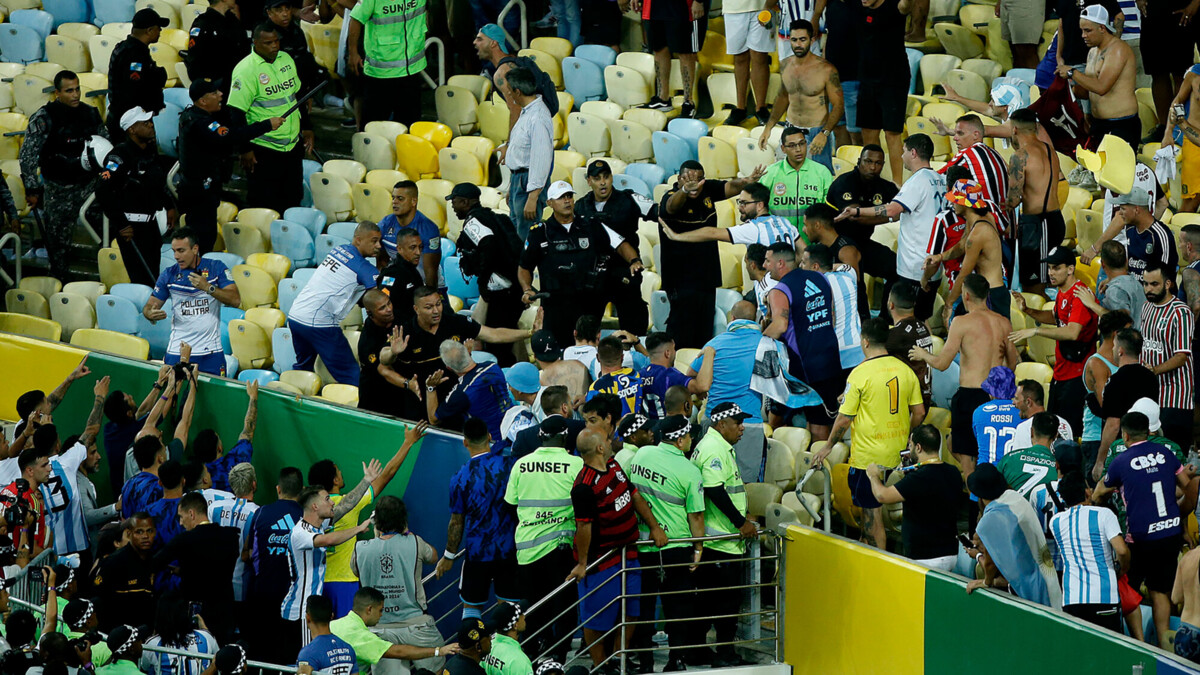 Бразильская конфедерация футбола выступила с заявлением по беспорядкам на матче с Аргентиной