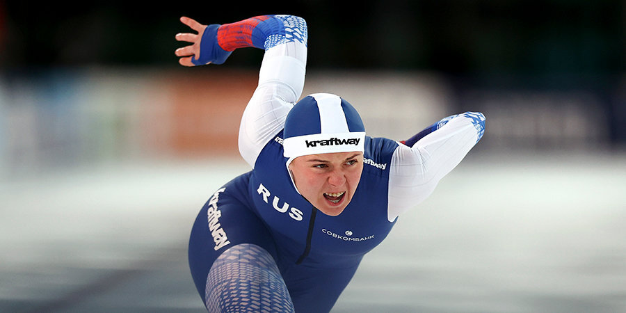 Конькобежка Качанова стала абсолютной победительницей этапа КР в спринтерском многоборье