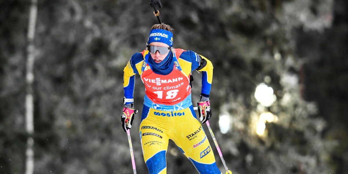 Шведка Эберг победила в спринте на этапе Кубка мира в Поклюке, бронза у Вирер