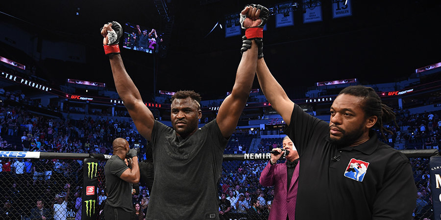 Нганну может возглавить дебютный турнир UFC во Франции в 2020 году
