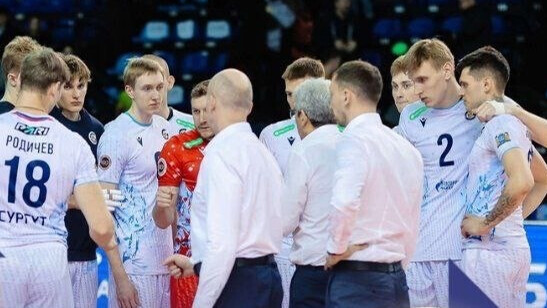 Волейболисты «Газпром‑Югры» обыграли «Югру‑Самотлор» в матче чемпионата России