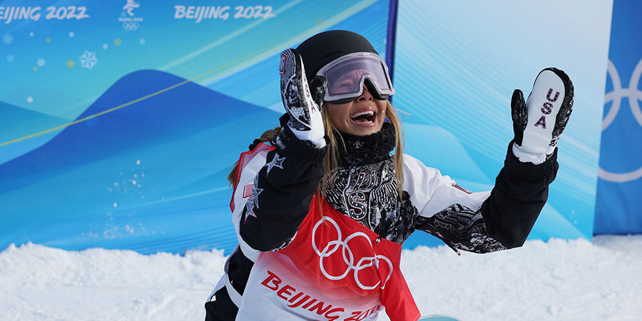 Американская сноубордистка Ким завоевала золото Олимпиады в хафпайпе
