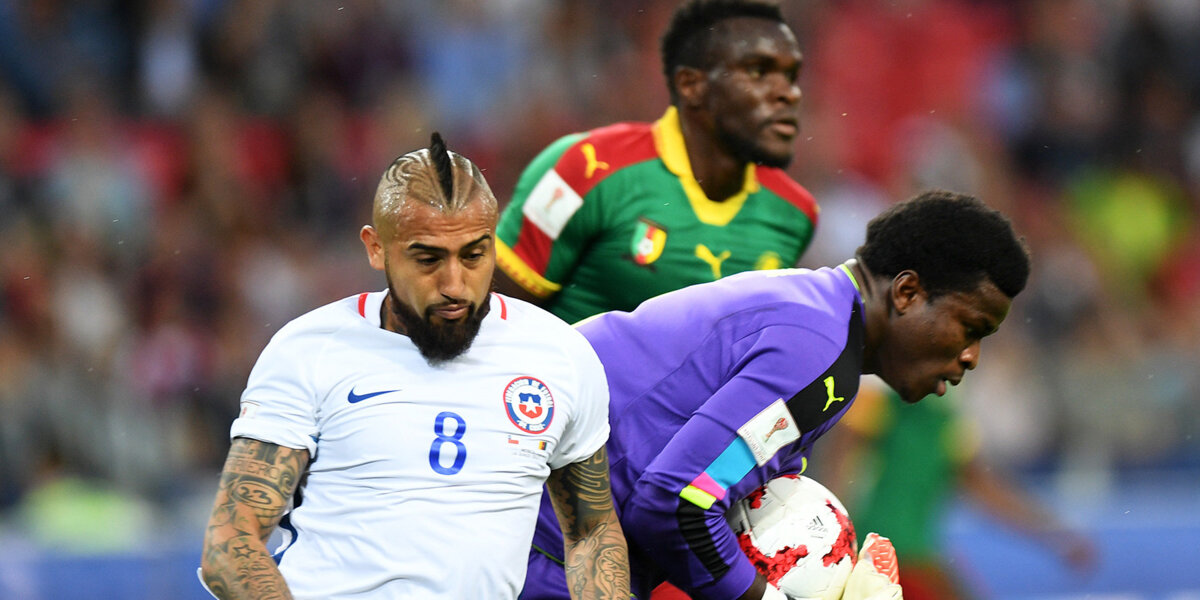 Сборная Чили обыгрывает Камерун: голы и лучшие моменты