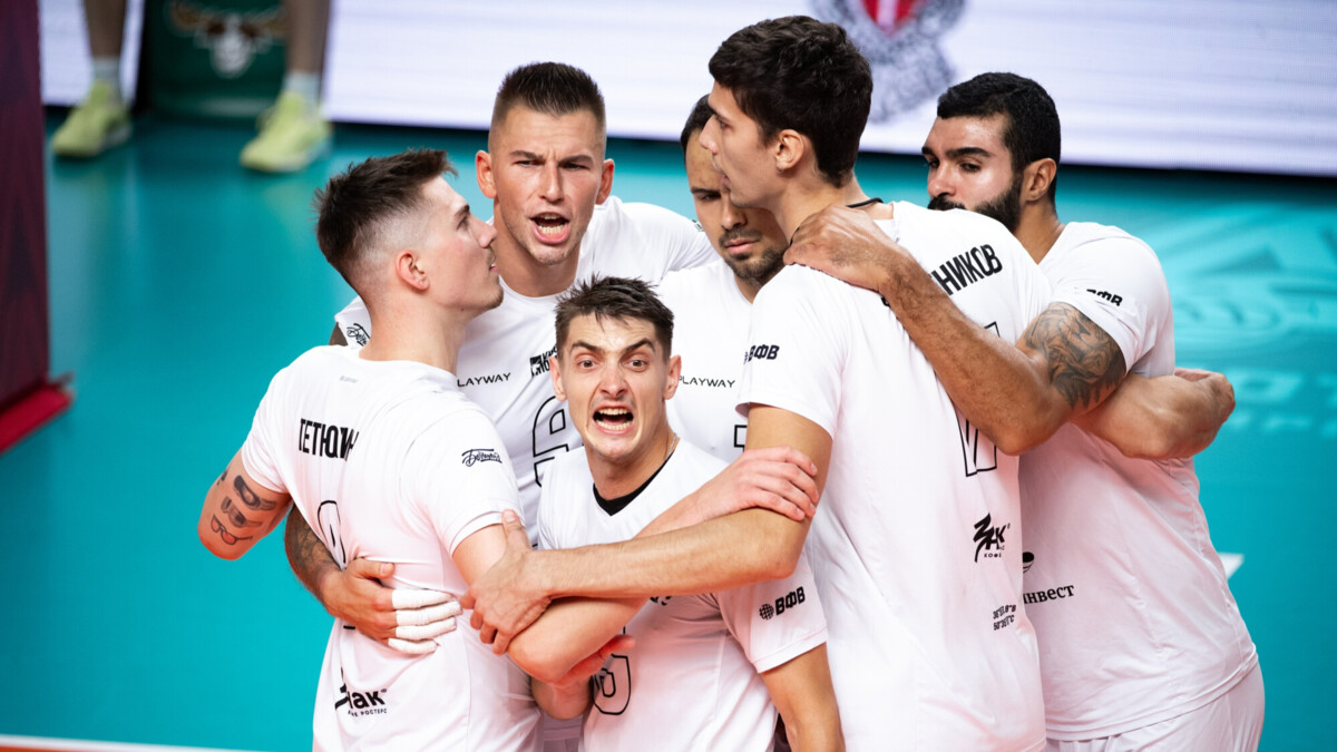 Волейболисты «Белогорья» обыграли петербургский «Зенит» в чемпионате России