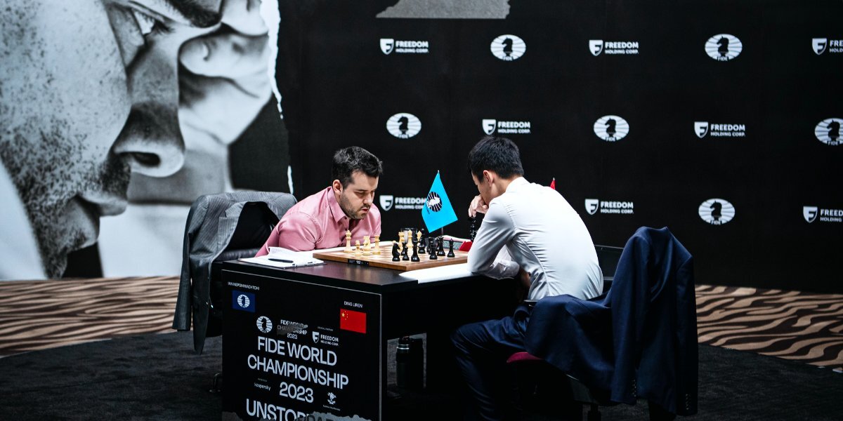 Ян Непомнящий сыграл вничью с Дин Лижэнем в девятой партии матча за шахматную корону