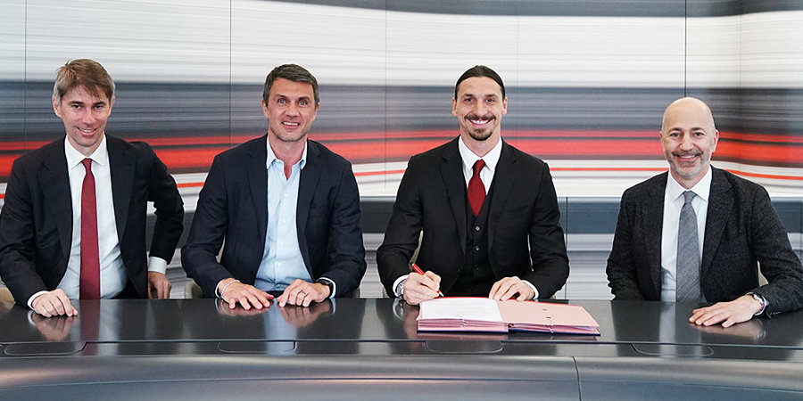 Ибрагимович продлил контракт с «Миланом»