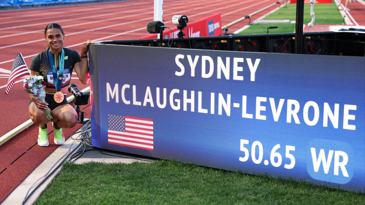 Американка Маклафлин‑Леврон обновила мировой рекорд в беге на 400 м с барьерами