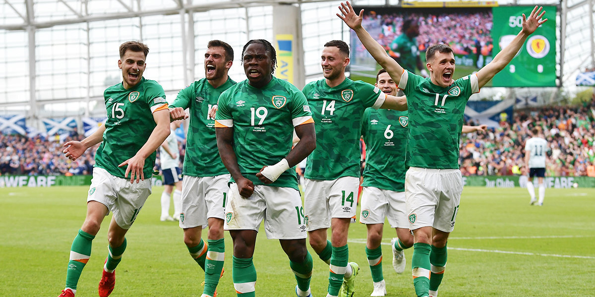 Сборная Ирландии забила три мяча Шотландии в матче Лиги наций