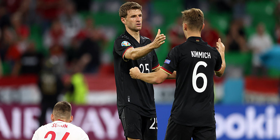 Германия ушла от поражения в матче с Венгрией и пробилась в плей-офф ЧЕ