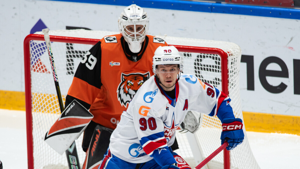 «Амур» уступил СКА и потерпел шестое поражение подряд в КХЛ