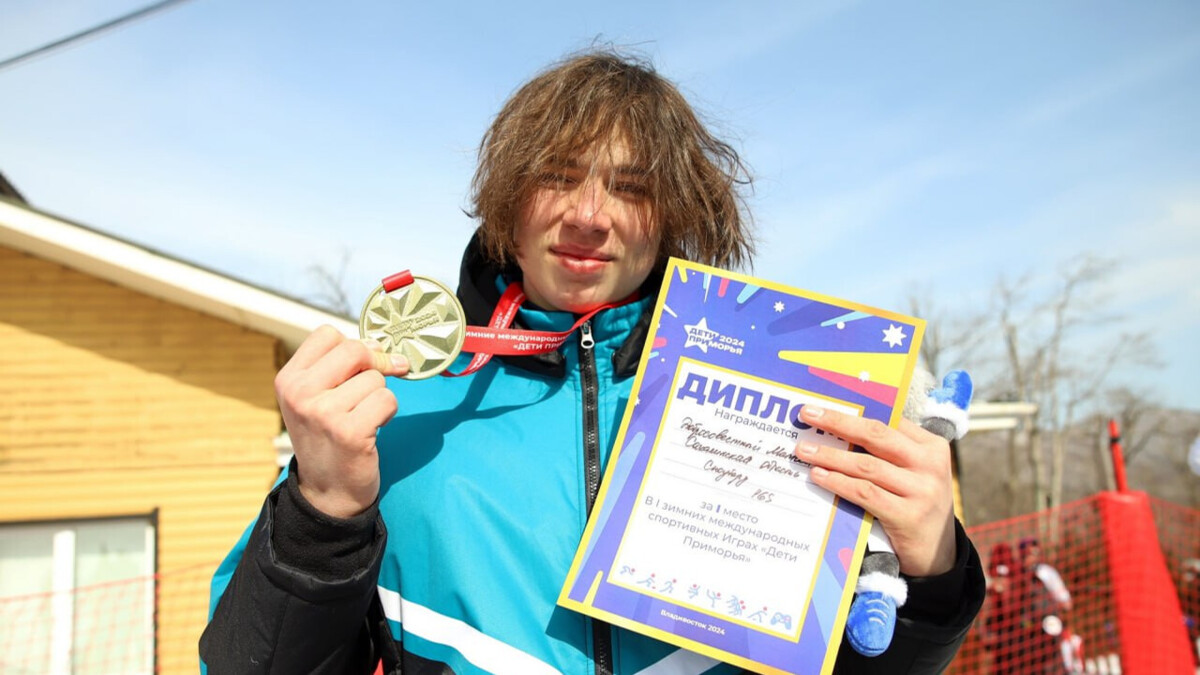 Сноубордисты Добросовестный и Зайцева завоевали золото на играх «Дети Приморья»