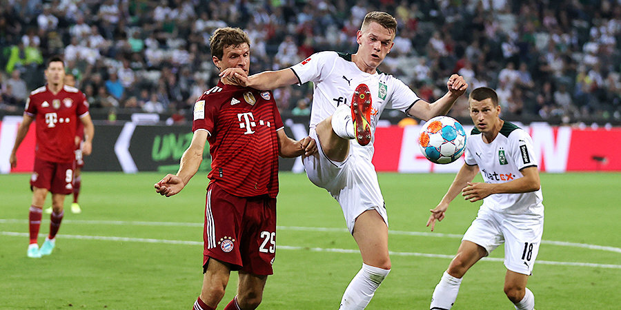«Бавария» ушла от поражения в стартовом матче Бундеслиги против менхенгладбахской «Боруссии»