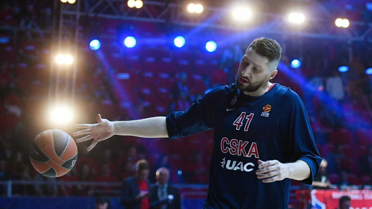 Баскетболист ЦСКА Курбанов впервые после дисквалификации сыграл в матче Единой лиги ВТБ