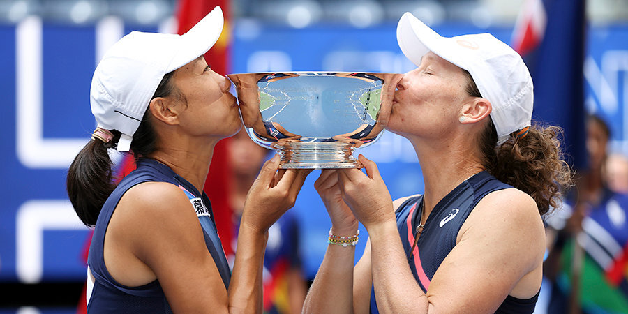 Стосур и Чжан Шуай выиграли US Open в парном разряде