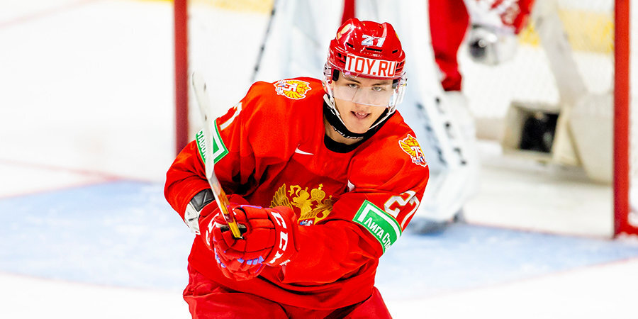 Мичков сыграет в первом звене сборной России в матче МЧМ-2022 по хоккею против Швейцарии