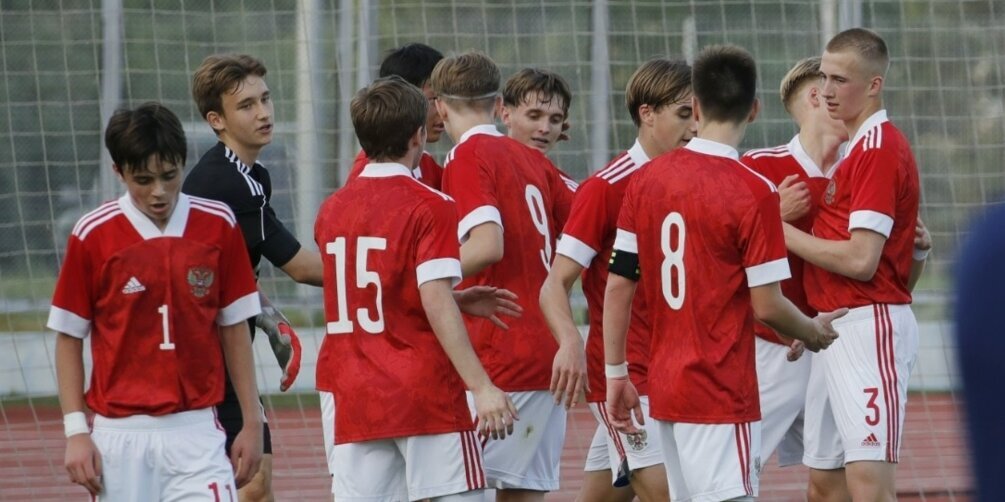 Юношеская сборная России забила 14 мячей команде Киргизии на турнире развития УЕФА