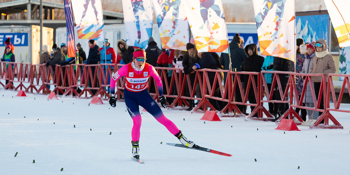 Всероссийские соревнования по лыжам «Хибинская гонка» завершились в Кировске