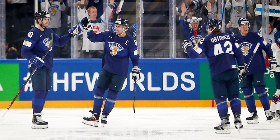 Сборные Финляндии и Канады одержали победы в первый день чемпионата мира по хоккею-2022