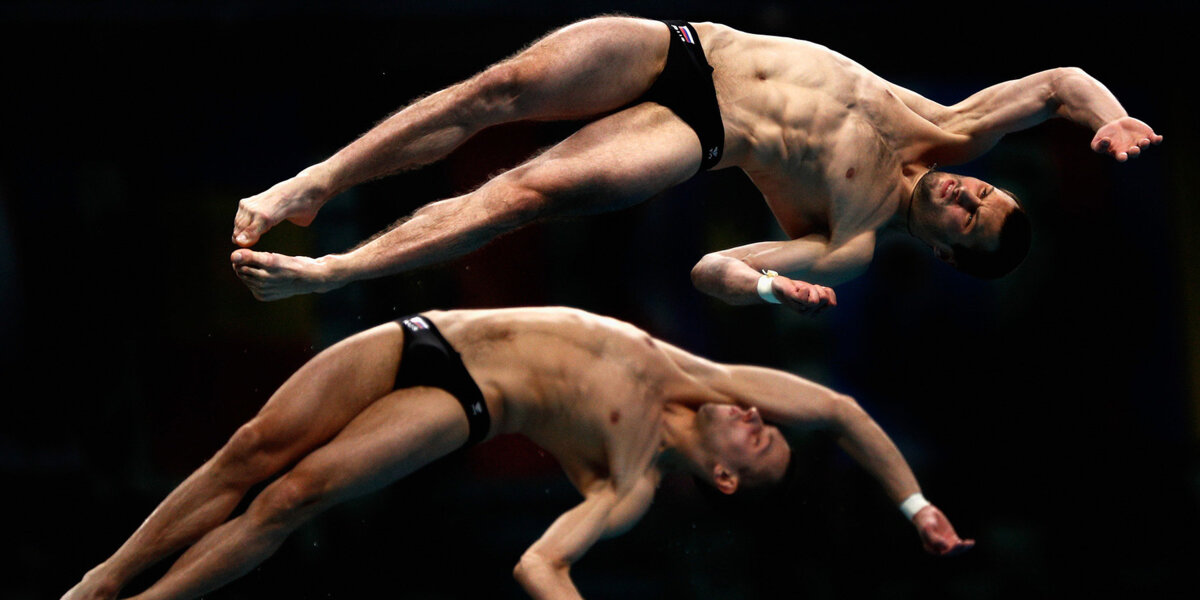 Бондарь и Минибаев взяли золото на ЧЕ в прыжках в воду с 10-метровой вышки