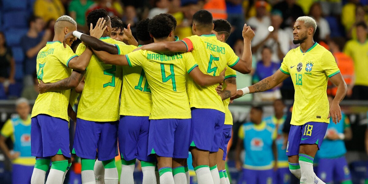 Сборная Бразилии с Малкомом в составе разгромила команду Гвинеи