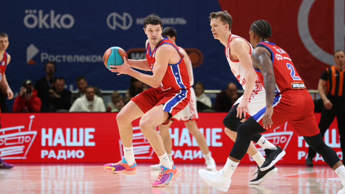 ЦСКА разгромил МБА‑МАИ в матче Единой лиги ВТБ