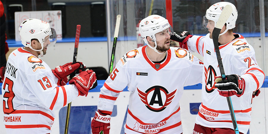 «Автомобилист» и «Трактор» возглавили таблицу Sochi Hockey Open