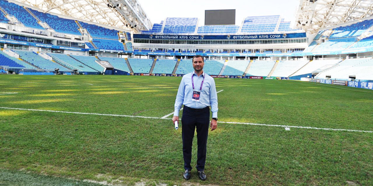 Морозов посетил экскурсию по стадиону «Фишт»