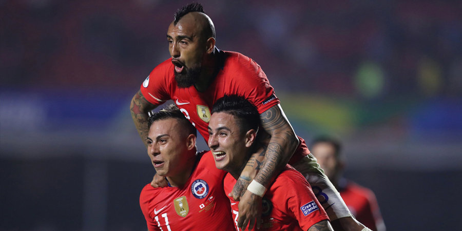 Сборная Чили обыграла Эквадор в матче Кубка Америки