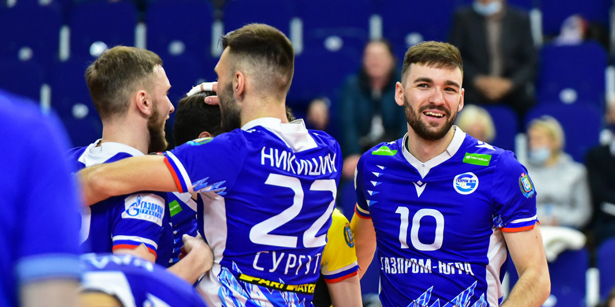 «Газпром-Югра» обыграл «Урал» в плей-аут ЧР по волейболу среди мужских команд