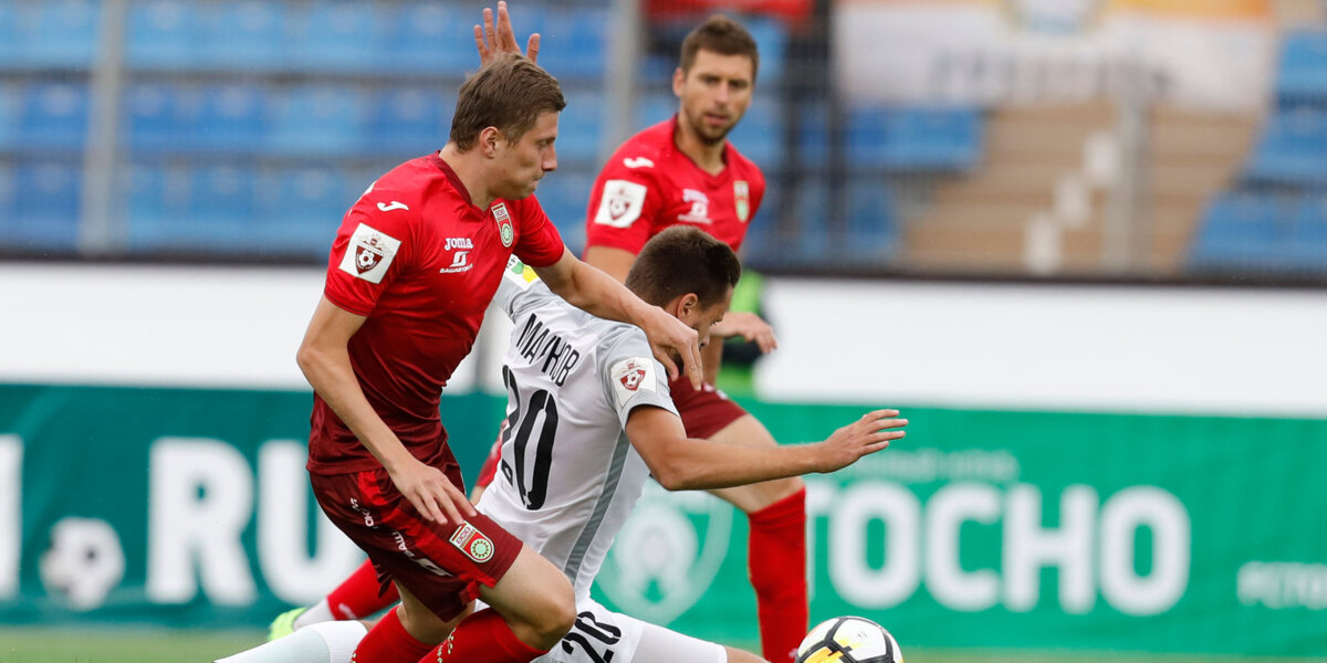 «Тосно» проигрывает на «Петровском» в первом матче в премьер-лиге. Видео