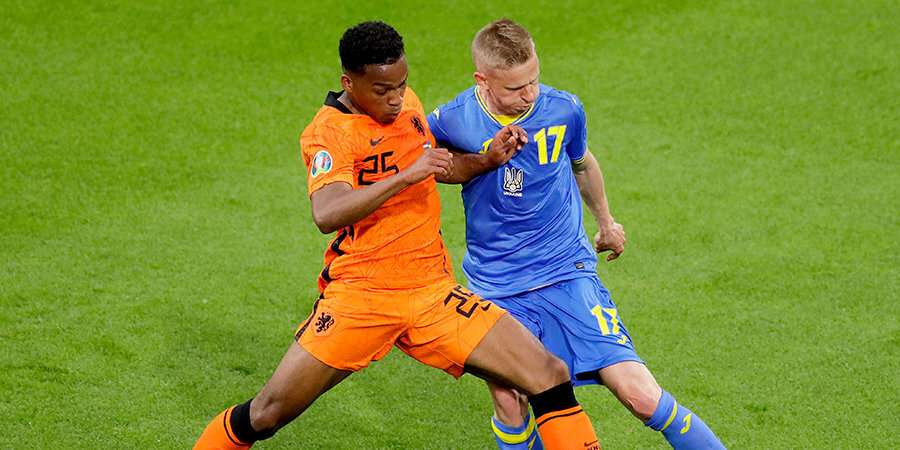 Украина отыгралась со счета 0:2, но уступила Нидерландам на чемпионате Европы
