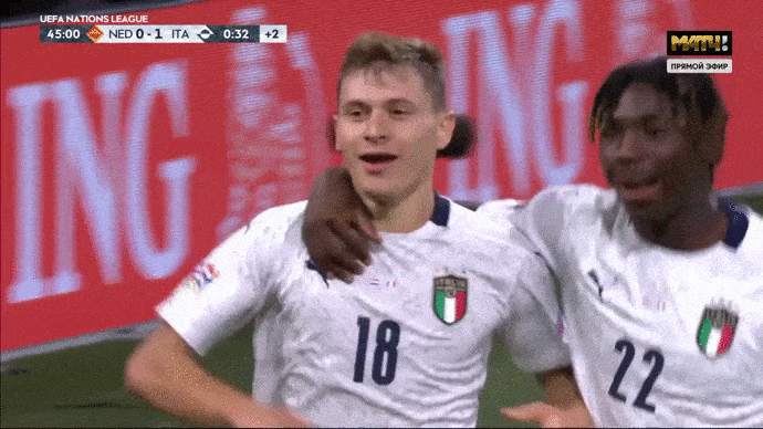 Италия обыграла Нидерланды и продлила беспроигрышную серию. Гол и лучшие моменты
