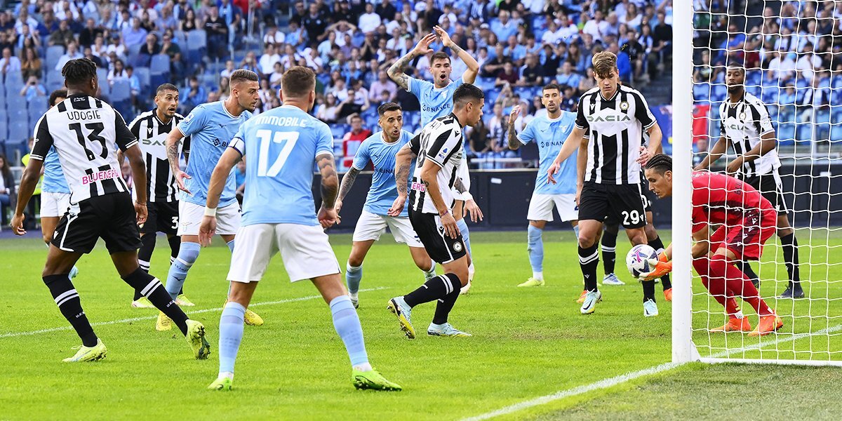 «Лацио» сыграл вничью с «Удинезе» в матче Серии А