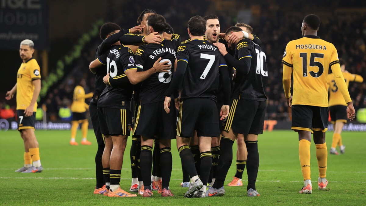 «Манчестер Юнайтед» разгромил «Вулверхэмптон» в матче АПЛ