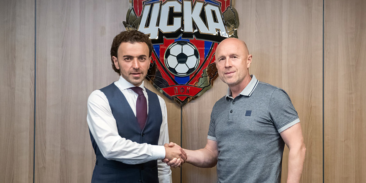 ЦСКА объявил о назначении Владимира Федотова на пост главного тренера