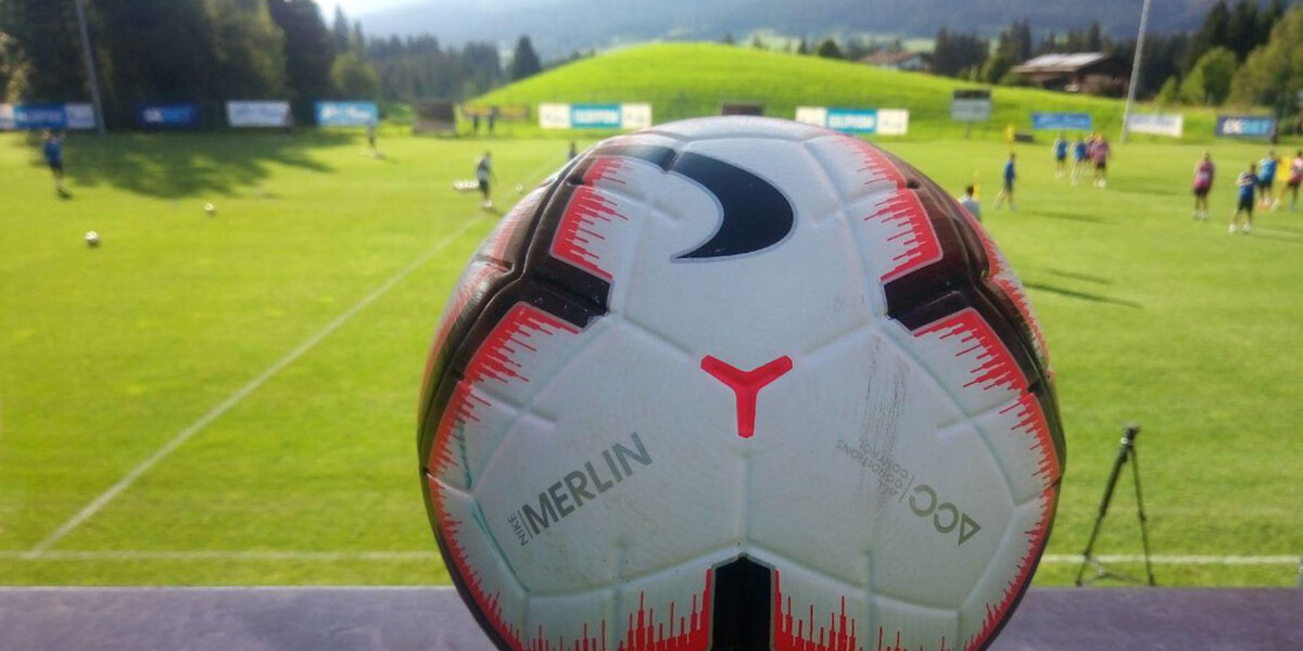 На сборе «Зенита» в Австрии появились новые мячи премьер-лиги