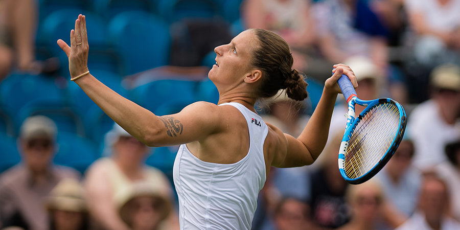 Плишкова завоевала 14-й титул WTA в карьере, обыграв Кербер в финале турнира в Истбурне