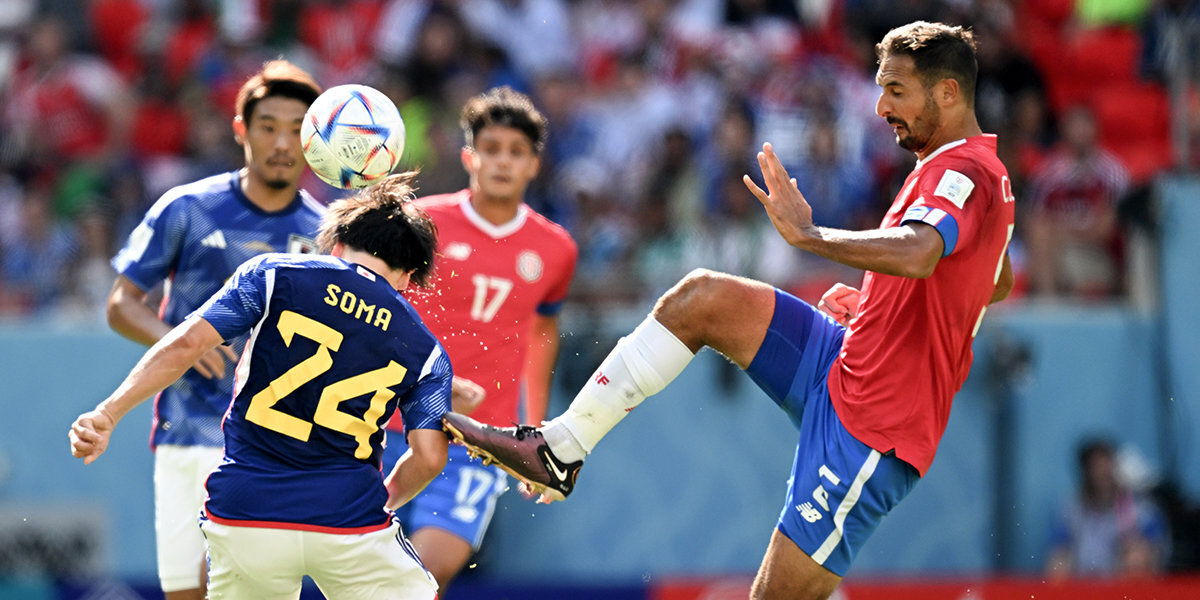 Япония — Коста-Рика — 0:0: костариканец Борхес получил желтую карточку в матче ЧМ-2022