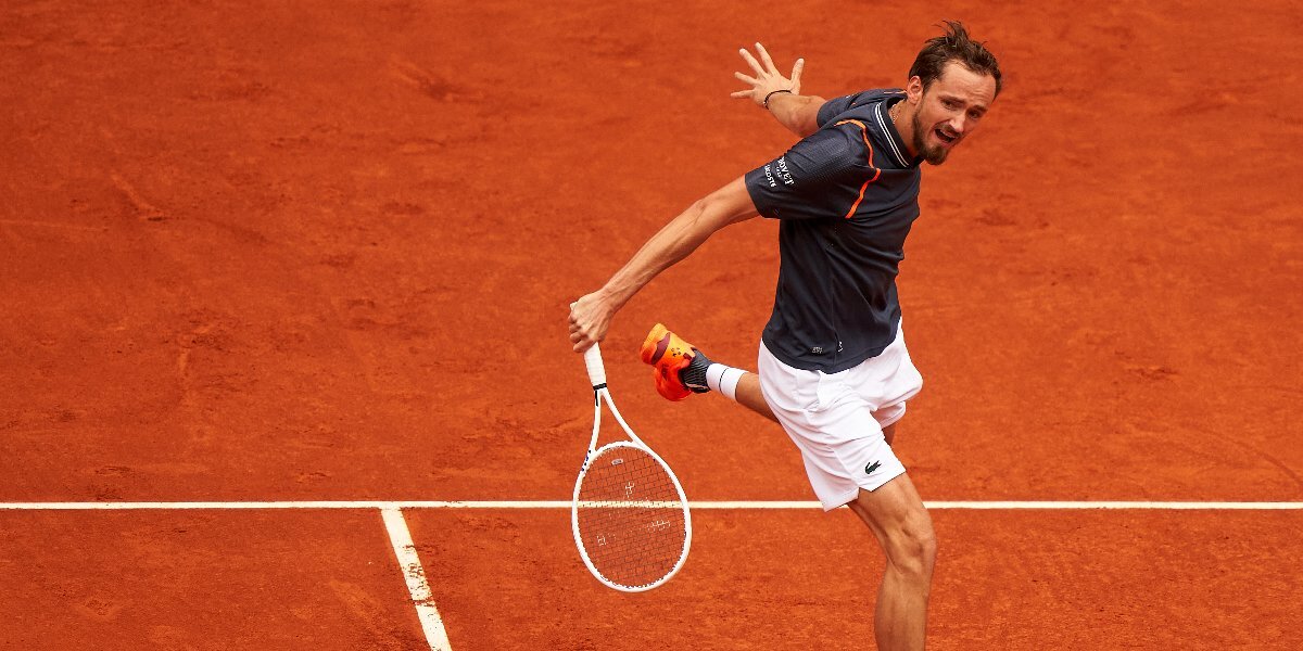 «Сейчас я показываю свой лучший теннис на грунте» — Медведев о выходе в 1/8 финала турнира в Риме