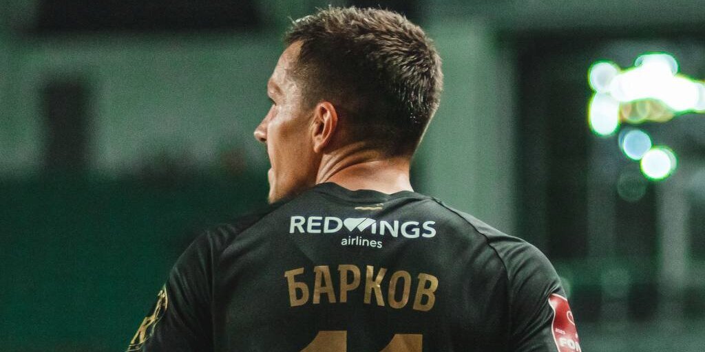 «Ахмат» — «Балтика — 0:2. Барков удвоил преимущество гостей в матче Кубка России